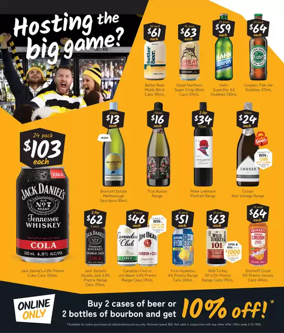 Game Day Deals, Good Shout 22/09