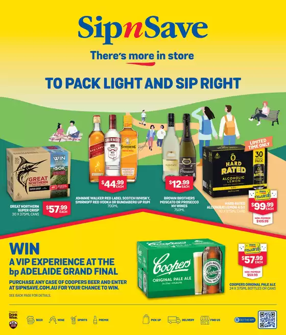There's More In Store to Pack Light and Sip Right