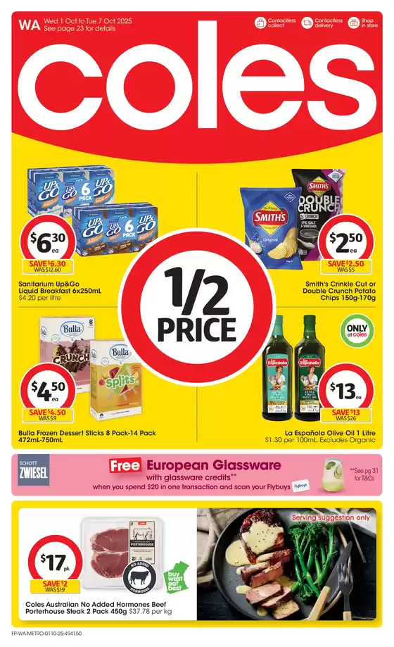 Coles catalogue in Beechworth VIC | Coles Catalogue - 1st October | 2025-10-01T00:00:00.000Z - 2025-10-07T00:00:00.000Z