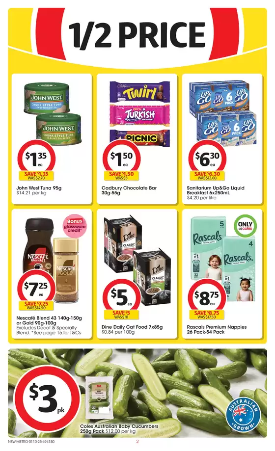 Coles Catalogue - 1st October