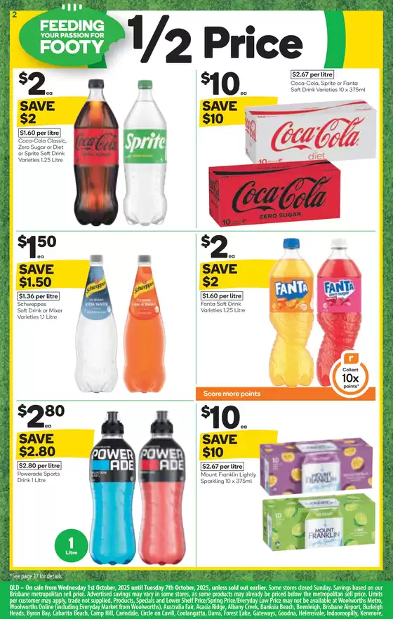 Weekly Specials - 01/10
