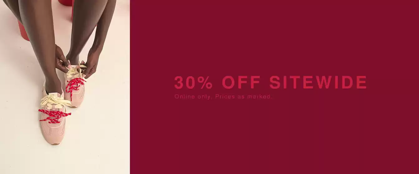 30% Off Sitewide