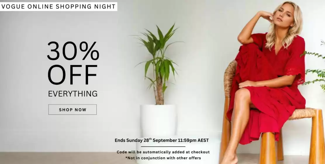 30% Off