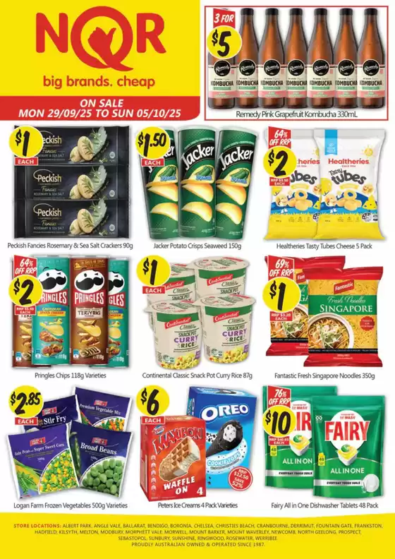 NQR catalogue in Capel WA | NQR 30/09 | 2025-09-30T00:00:00.000Z - 2025-10-05T00:00:00.000Z