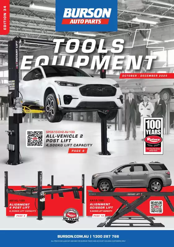 Tools And Equipment