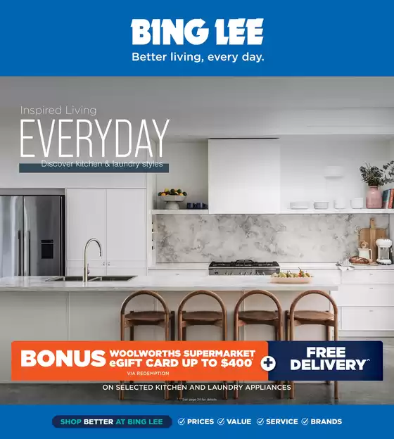 Discover kitchen & laundry styles