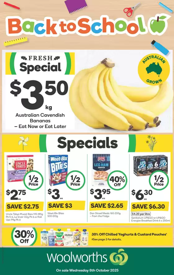 Weekly Specials - 08/10