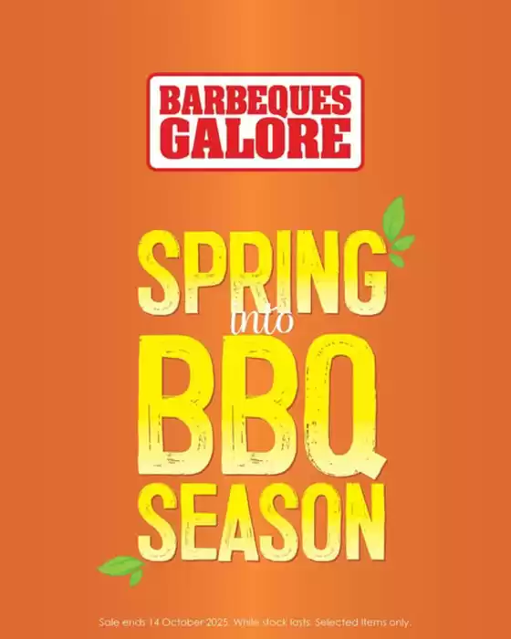 Spring Into BBQ Season