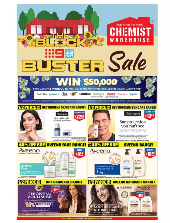 The Block Buster Sale