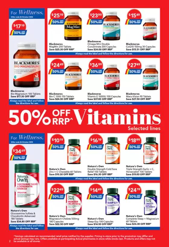 Spring Savings
