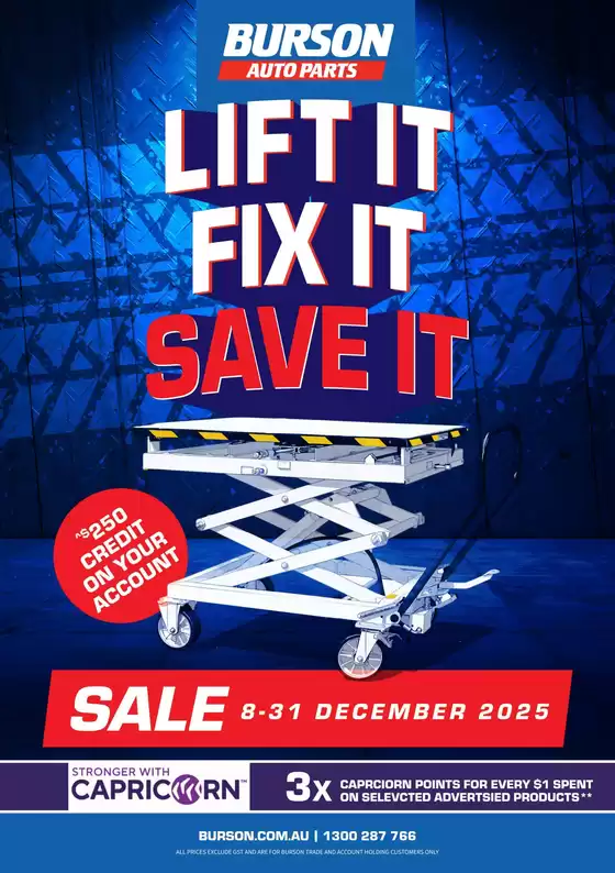 Burson Auto Parts catalogue | BUR0348 Burson Equipment December Promotion Catalogue | 2025-12-08T00:00:00.000Z - 2025-12-31T00:00:00.000Z