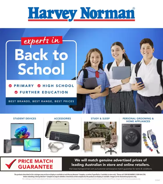 Harvey Norman catalogue | The Experts in Back -To- School | 2025-12-08T00:00:00.000Z - 2025-12-24T00:00:00.000Z
