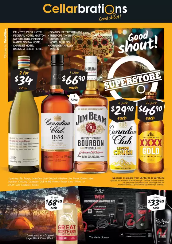 Cellarbrations catalogue in Sydney NSW | Good Shout! QLD SS 06/10 | 2025-10-06T00:00:00.000Z - 2025-11-02T00:00:00.000Z