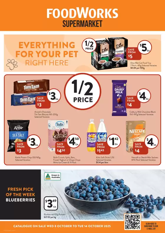 Foodworks catalogue in Exmouth WA | Supermarket | 2025-10-08T00:00:00.000Z - 2025-10-14T00:00:00.000Z