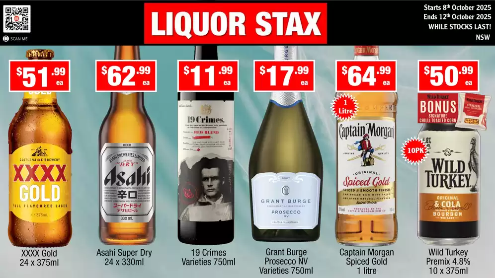 Liquor Stax catalogue | Weekly Specials | 2025-10-08T00:00:00.000Z - 2025-10-12T00:00:00.000Z