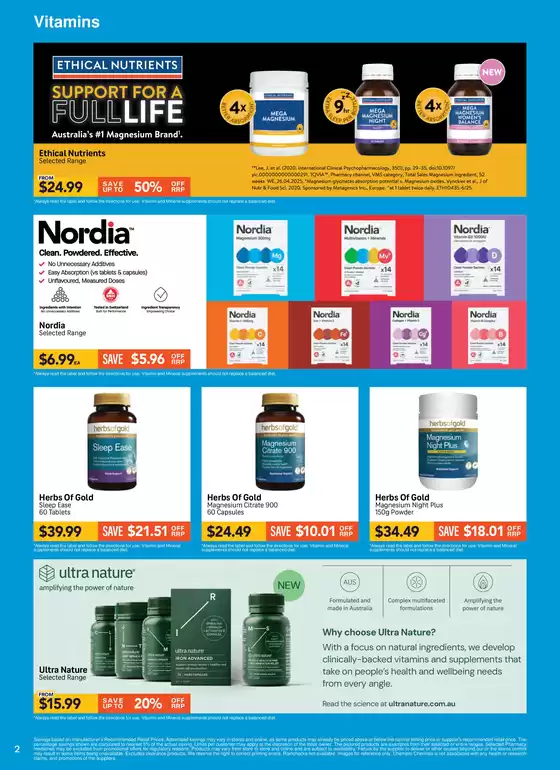 Vitamins Super Sale
