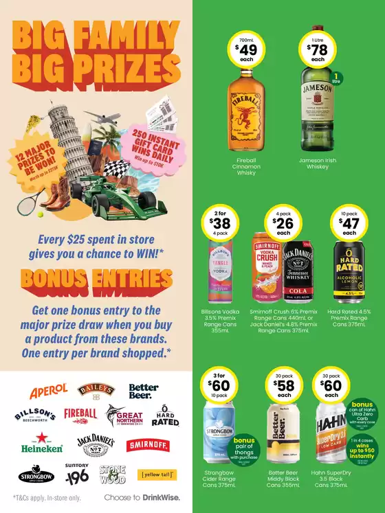 Good Value Booze, For Good Value People. 13/10