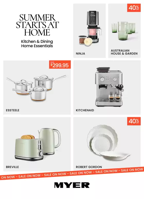 Myer catalogue in Goondiwindi QLD | Kitchen & Dining Home Essentials | 2025-10-14T00:00:00.000Z - 2025-11-02T00:00:00.000Z