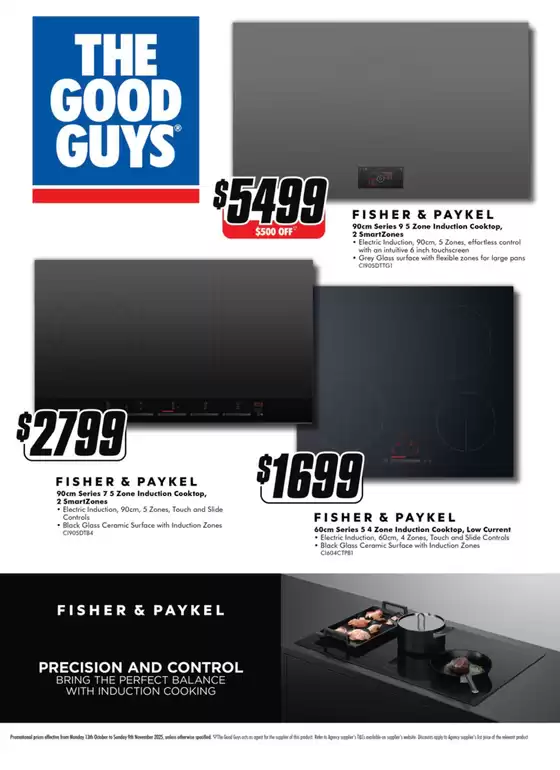 The Good Guys catalogue | Fisher & Paykel Catalogue | 2025-10-13T00:00:00.000Z - 2025-11-09T00:00:00.000Z