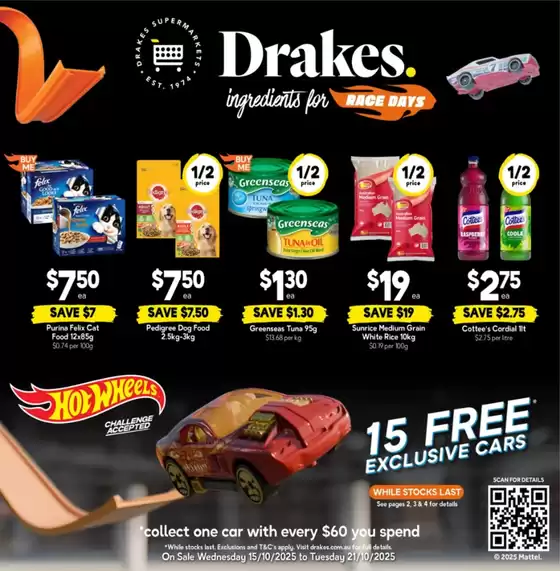 Drakes catalogue in Brisbane QLD | Drakes 15/10 | 2025-10-15T00:00:00.000Z - 2025-10-21T00:00:00.000Z