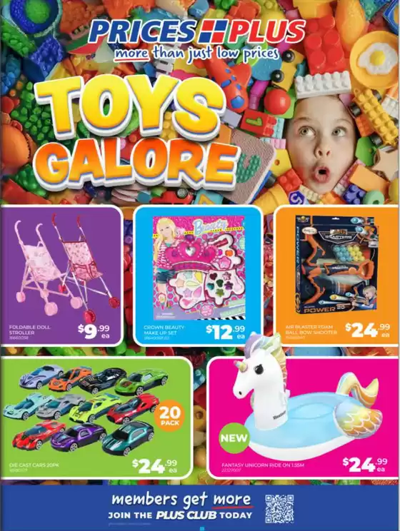 Prices Plus catalogue in Perth WA | Toys Galore | 2025-10-14T00:00:00.000Z - 2025-10-19T00:00:00.000Z