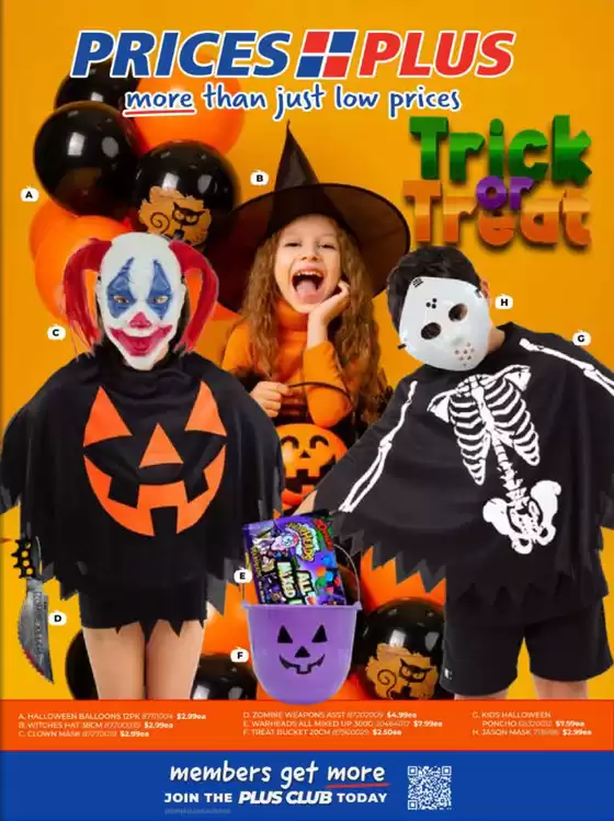 Prices Plus catalogue in Sydney NSW | Halloween | 2025-10-14T00:00:00.000Z - 2025-10-31T00:00:00.000Z
