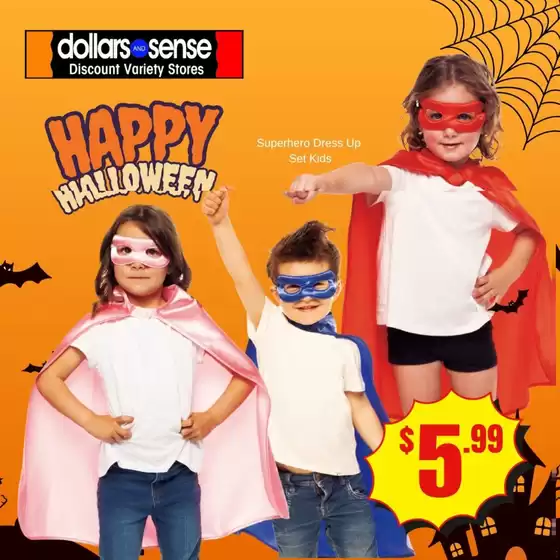 Dollars and Sense catalogue | Happy Halloween | 2025-10-14T00:00:00.000Z - 2025-10-31T00:00:00.000Z