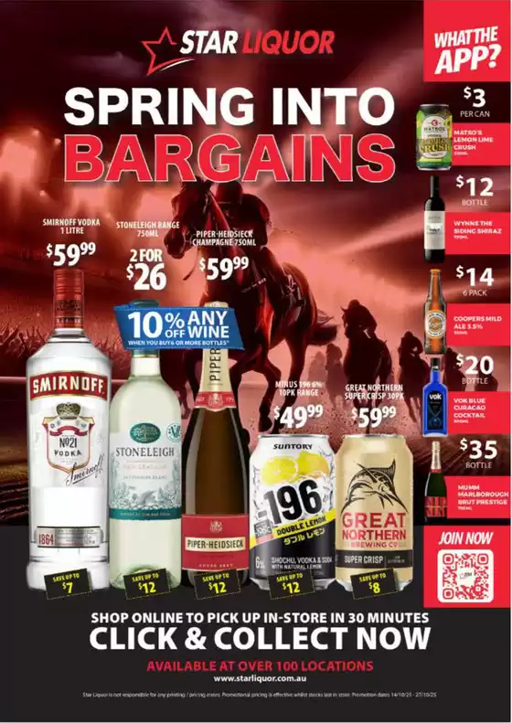 Star Liquor catalogue | Fortnightly Catalogue | 2025-10-14T00:00:00.000Z - 2025-10-27T00:00:00.000Z