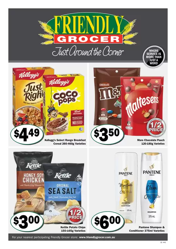 Weekly Specials