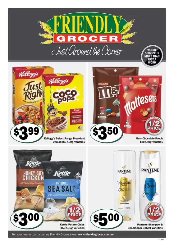 Weekly Specials