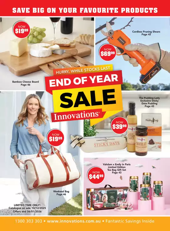 Innovations catalogue in Perth WA | End of Year Sale 2025 | 2025-12-09T00:00:00.000Z - 2025-12-31T00:00:00.000Z