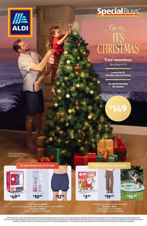 ALDI catalogue in Tannum Sands QLD | ALDI Special Buys | 2025-10-29T00:00:00.000Z - 2025-11-04T00:00:00.000Z