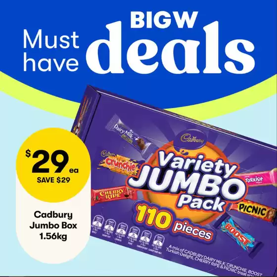 BIG W catalogue in Barham NSW | Great Deals Catalogue | 2025-10-16T00:00:00.000Z - 2025-10-19T00:00:00.000Z