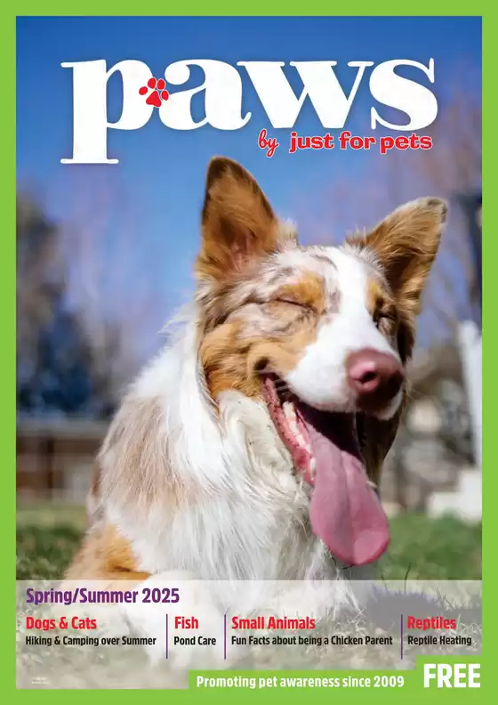 Just For Pets catalogue | Spring Summer 2025 | 2025-10-16T00:00:00.000Z - 2025-12-31T00:00:00.000Z