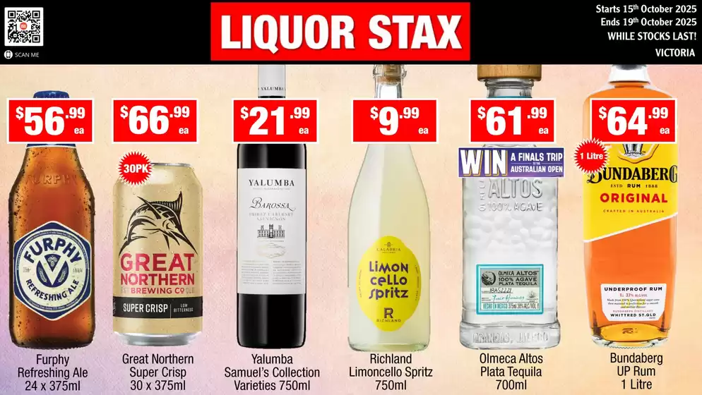 Liquor Stax catalogue in Sydney NSW | Liquor Stax catalogue specials | 2025-10-17T00:00:00.000Z - 2025-10-31T00:00:00.000Z