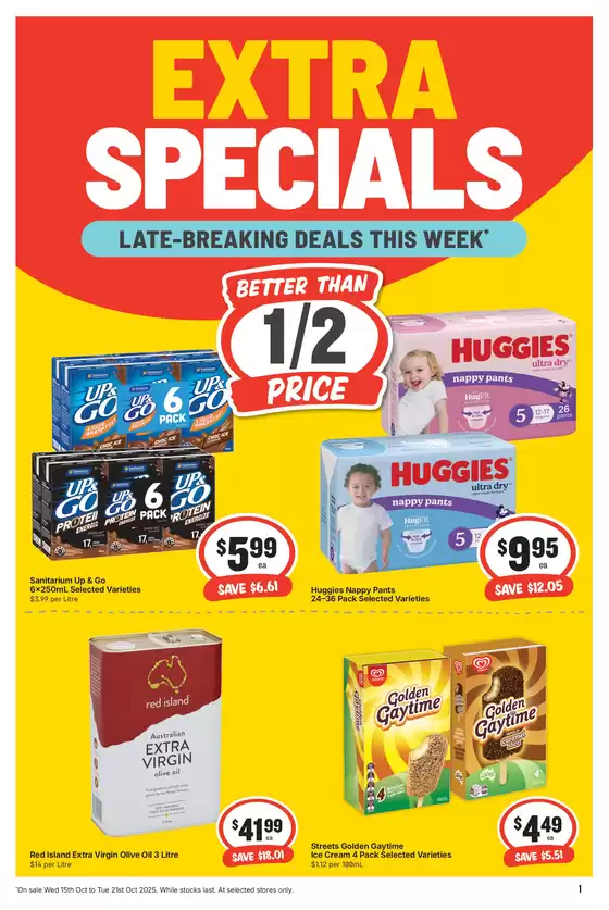 Ritchies catalogue in Sydney NSW | Extra Specials Digital Catalogue | 2025-10-17T00:00:00.000Z - 2025-10-31T00:00:00.000Z