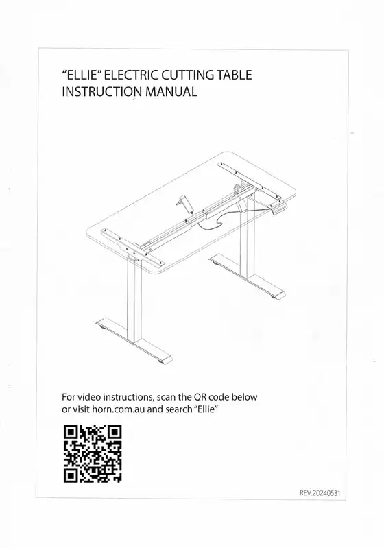 Horn Furniture catalogue | Ellie Electric Cutting Table | 2025-10-17T00:00:00.000Z - 2025-10-31T00:00:00.000Z