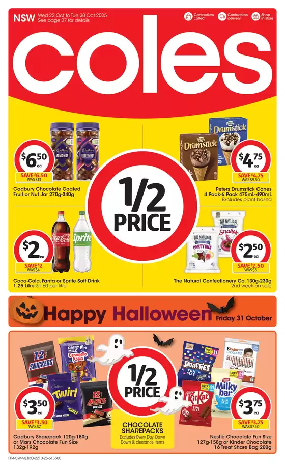 Coles catalogue in Melbourne VIC | Coles Catalogue - 22nd October | 2025-10-22T00:00:00.000Z - 2025-10-28T00:00:00.000Z