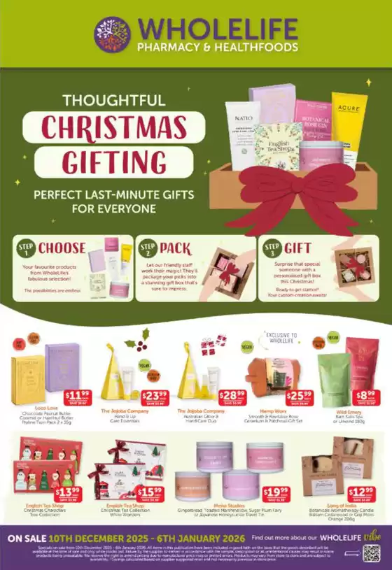 WHOLEHEALTH catalogue in Tully QLD | Thoughtful Christmas Gifting | 2025-12-10T00:00:00.000Z - 2026-01-06T00:00:00.000Z