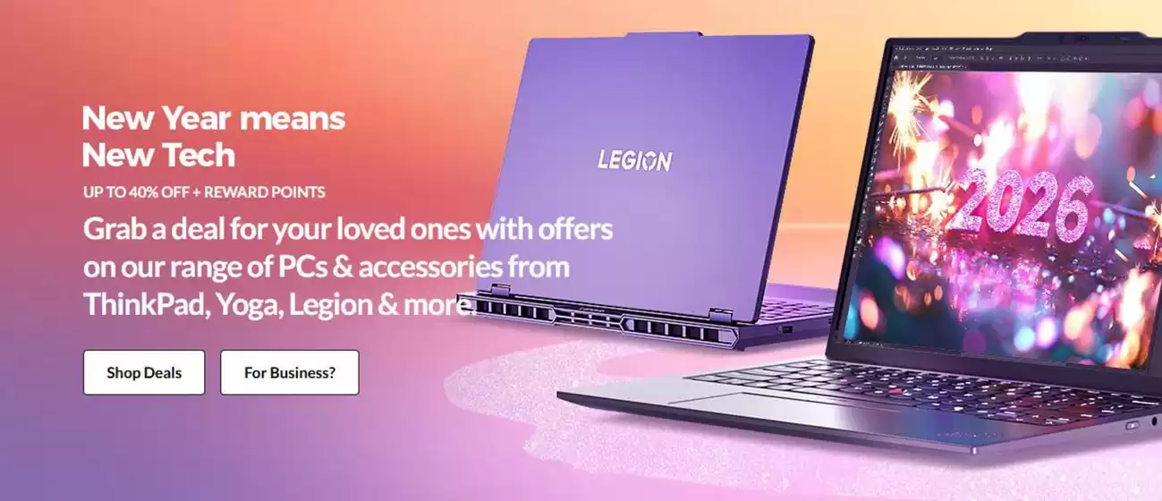 Lenovo catalogue in Melbourne VIC | New Year Means New Tech | 2025-12-10T00:00:00.000Z - 2025-12-31T00:00:00.000Z