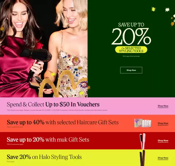 Hairhouse Warehouse catalogue | Save Up To 20% | 2025-12-10T00:00:00.000Z - 2025-12-25T00:00:00.000Z