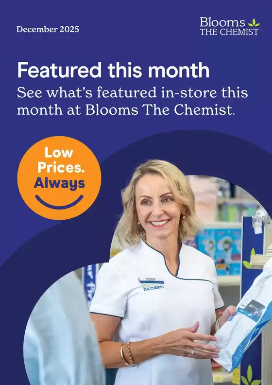 Blooms The Chemist catalogue | December 2025 | 2025-12-10T00:00:00.000Z - 2025-12-31T00:00:00.000Z
