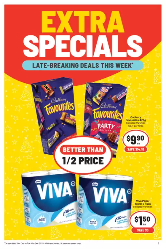 SUPA VALU IGA catalogue in Mudgee NSW | Supa Big Deals This Week | 2025-12-10T00:00:00.000Z - 2025-12-16T00:00:00.000Z