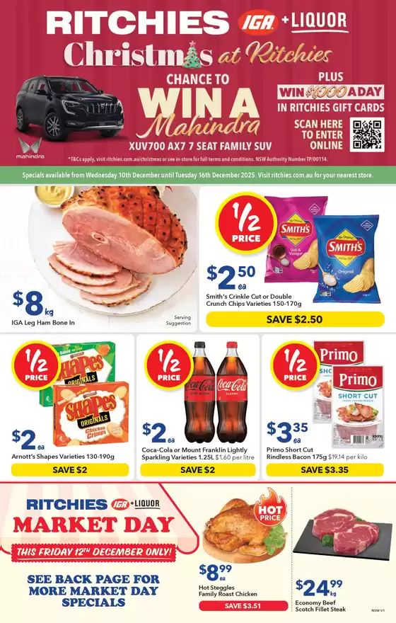 Ritchies catalogue in Glen Innes NSW | Ritchies Specials | 2025-12-10T00:00:00.000Z - 2025-12-16T00:00:00.000Z