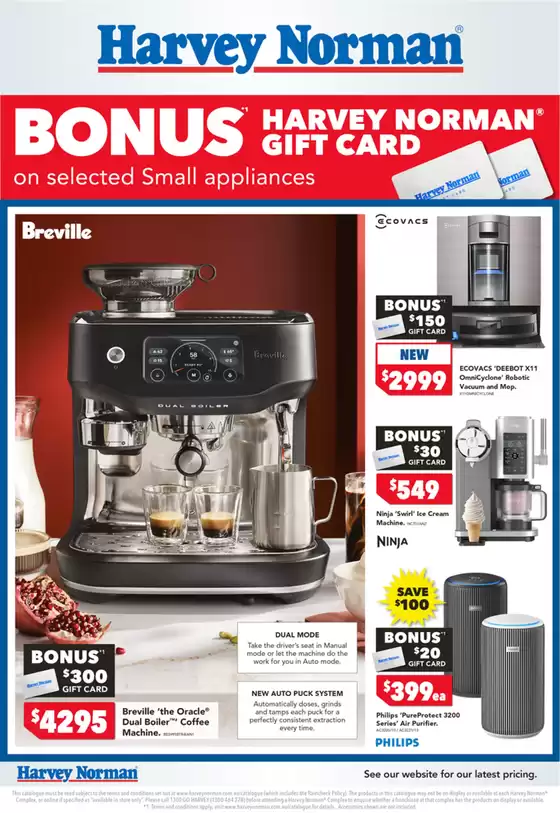 Harvey Norman catalogue | Small Appliances | 2025-10-18T00:00:00.000Z - 2025-10-27T00:00:00.000Z