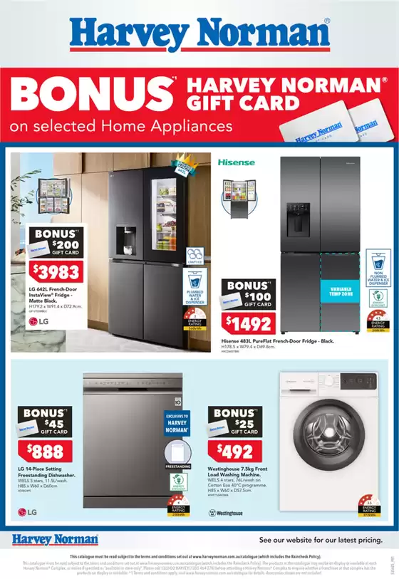 Harvey Norman catalogue | Appliances | 2025-10-18T00:00:00.000Z - 2025-10-27T00:00:00.000Z