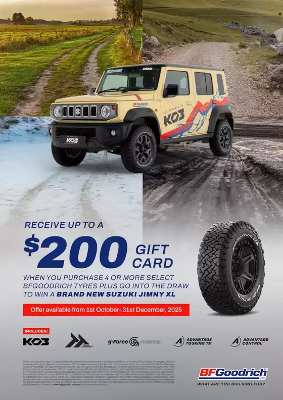 Tyrepower catalogue in Melbourne VIC | Tyrepower catalogue specials | 2025-10-18T00:00:00.000Z - 2025-11-01T00:00:00.000Z