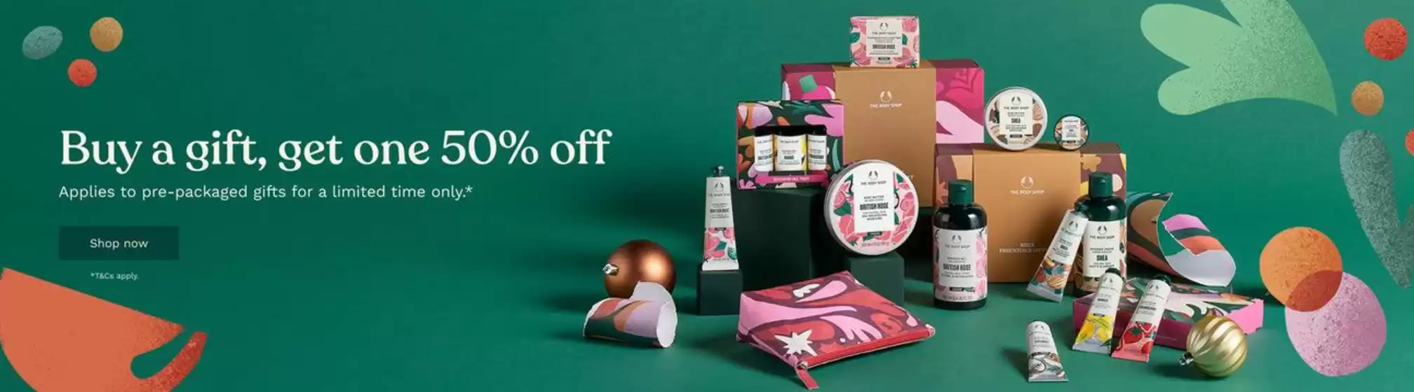 The Body Shop catalogue in Brisbane QLD | Buy A Gift, Get One 50% Off | 2025-12-17T00:00:00.000Z - 2026-01-04T00:00:00.000Z