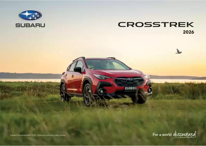 Subaru catalogue | Crosstrek 2026 | 2025-12-17T00:00:00.000Z - 2026-12-17T00:00:00.000Z