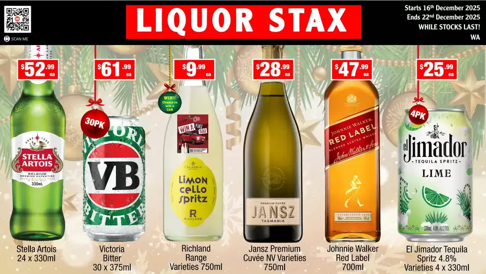 Liquor Stax catalogue in Sydney NSW | Exclusive deals for our customers | 2025-12-16T00:00:00.000Z - 2025-12-22T00:00:00.000Z